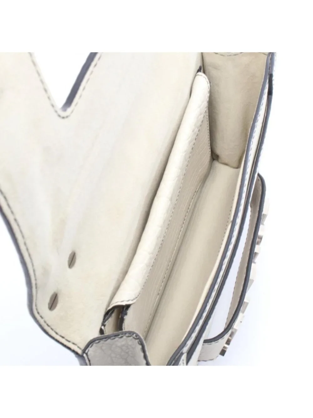 Dior Shoulder Bag J'adior Mosaic Logo Ivory Leather J'adior Chain - Picture 3 of 7